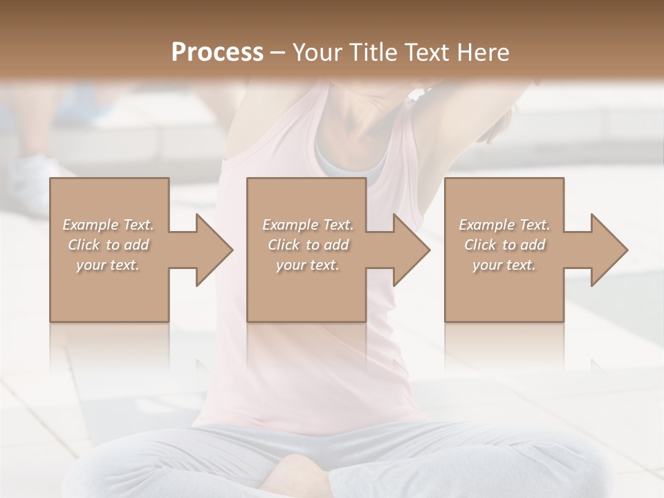 Frozen Cute Gold PowerPoint Template