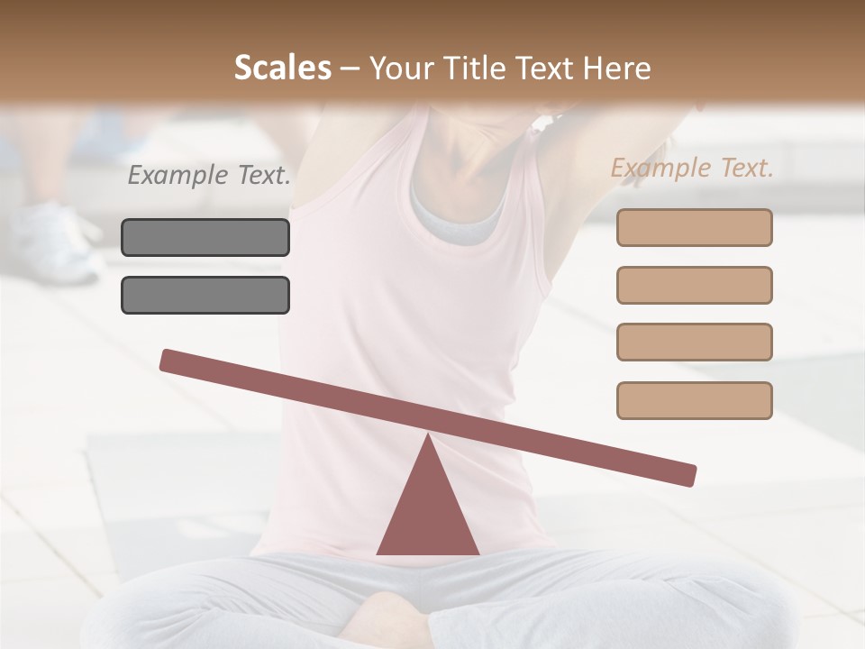 Frozen Cute Gold PowerPoint Template