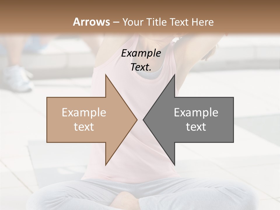 Frozen Cute Gold PowerPoint Template