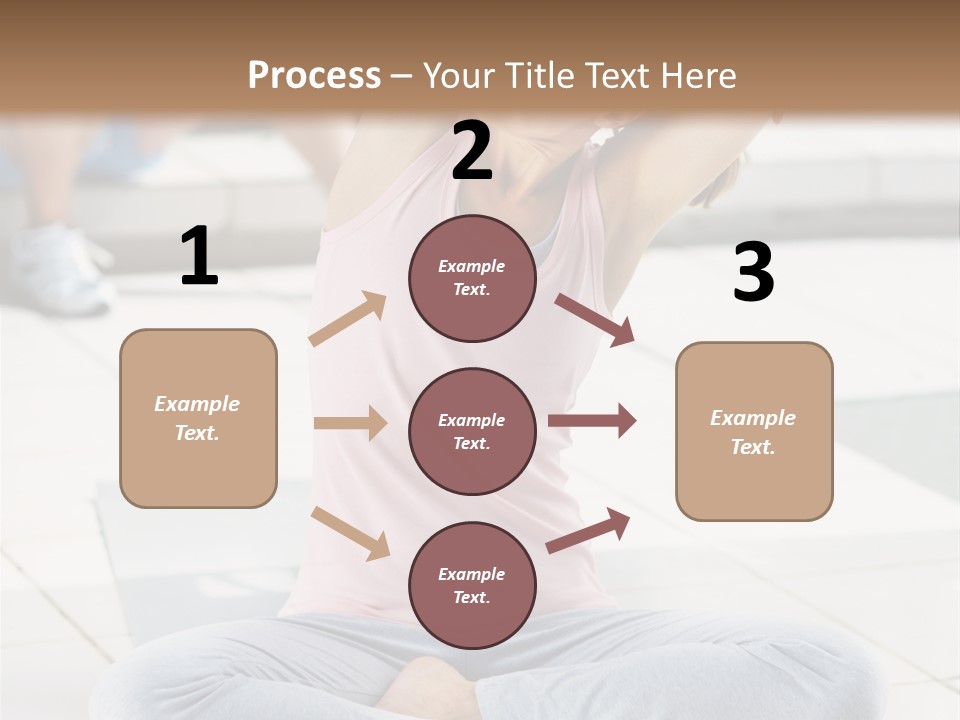 Frozen Cute Gold PowerPoint Template