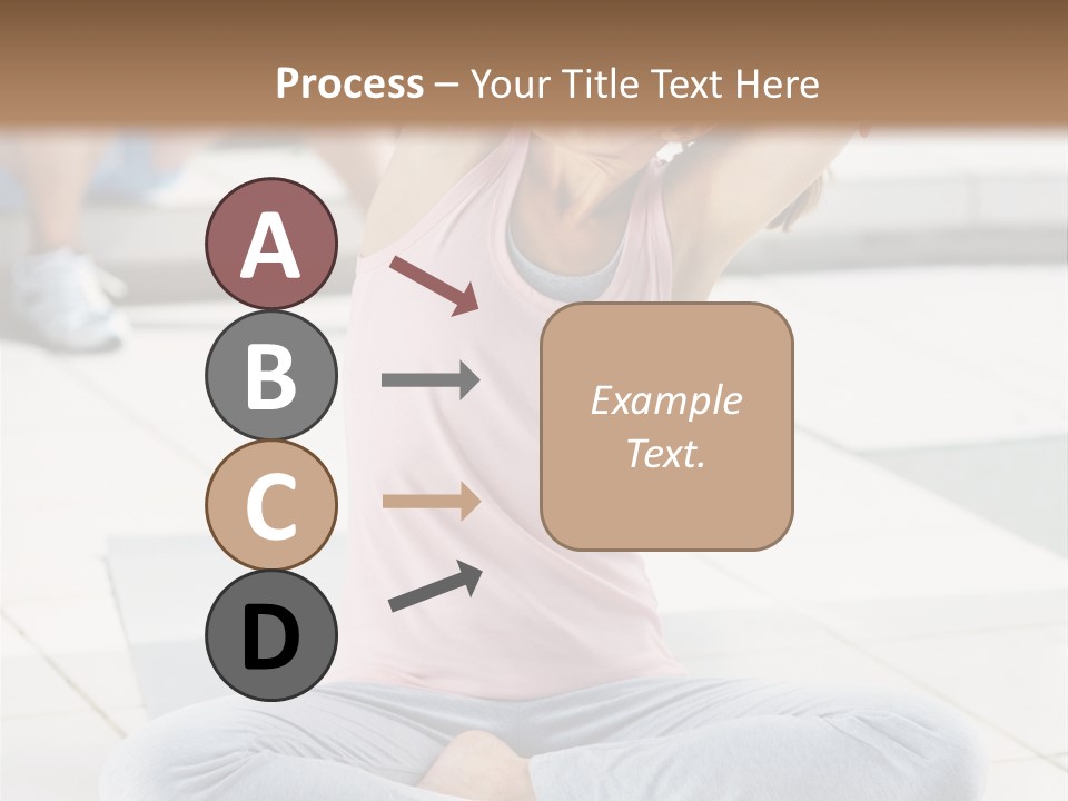 Frozen Cute Gold PowerPoint Template