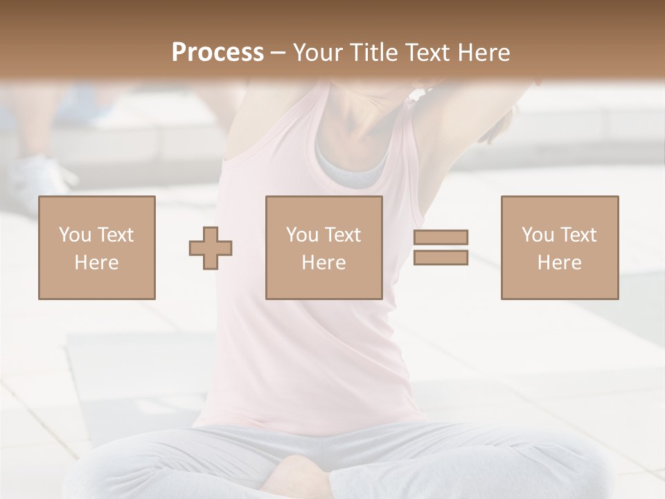 Frozen Cute Gold PowerPoint Template