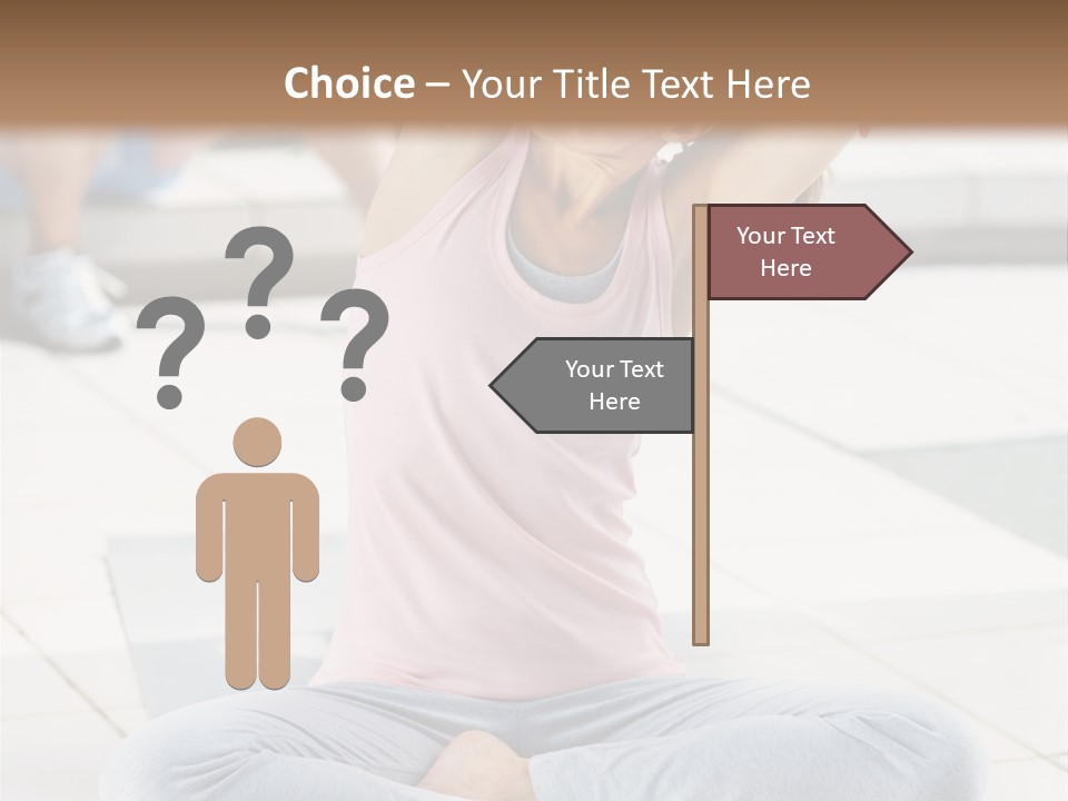 Frozen Cute Gold PowerPoint Template