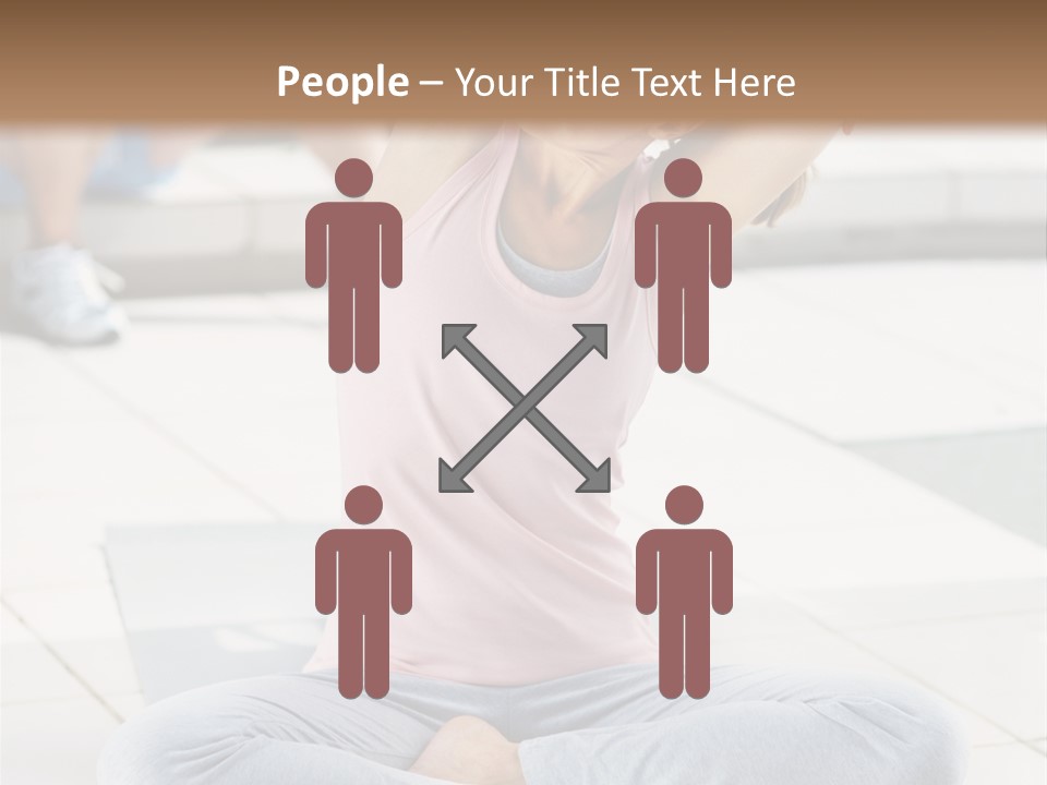 Frozen Cute Gold PowerPoint Template