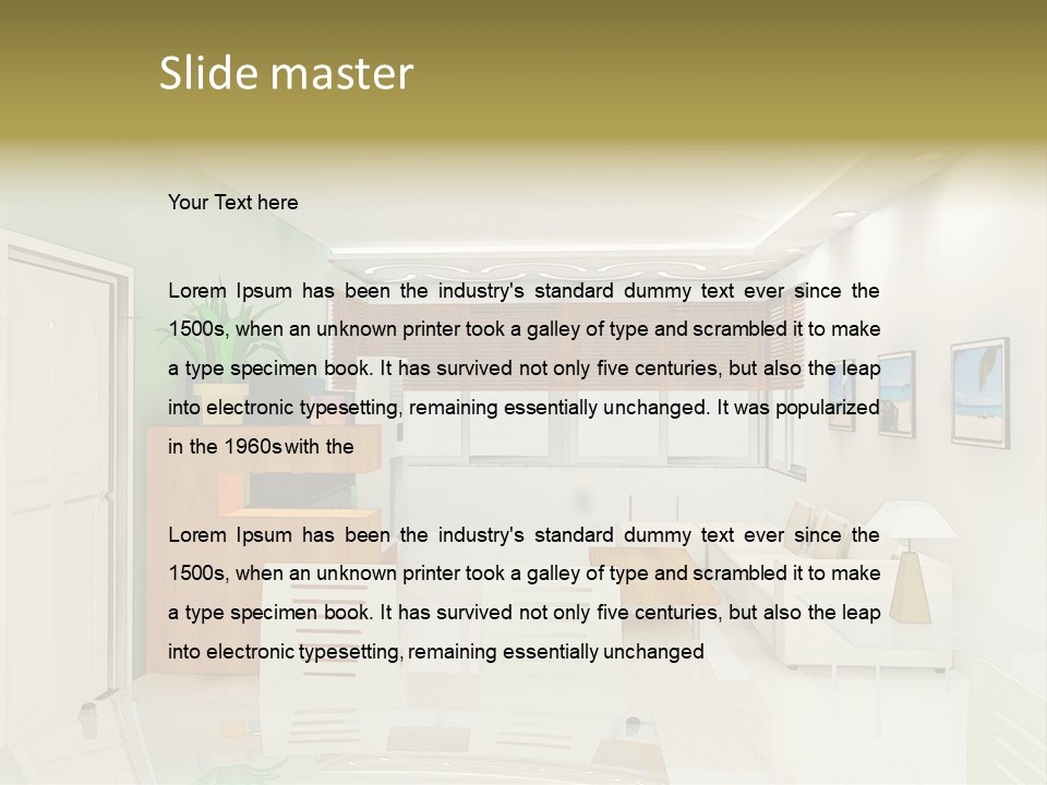 Fore Home Light PowerPoint Template