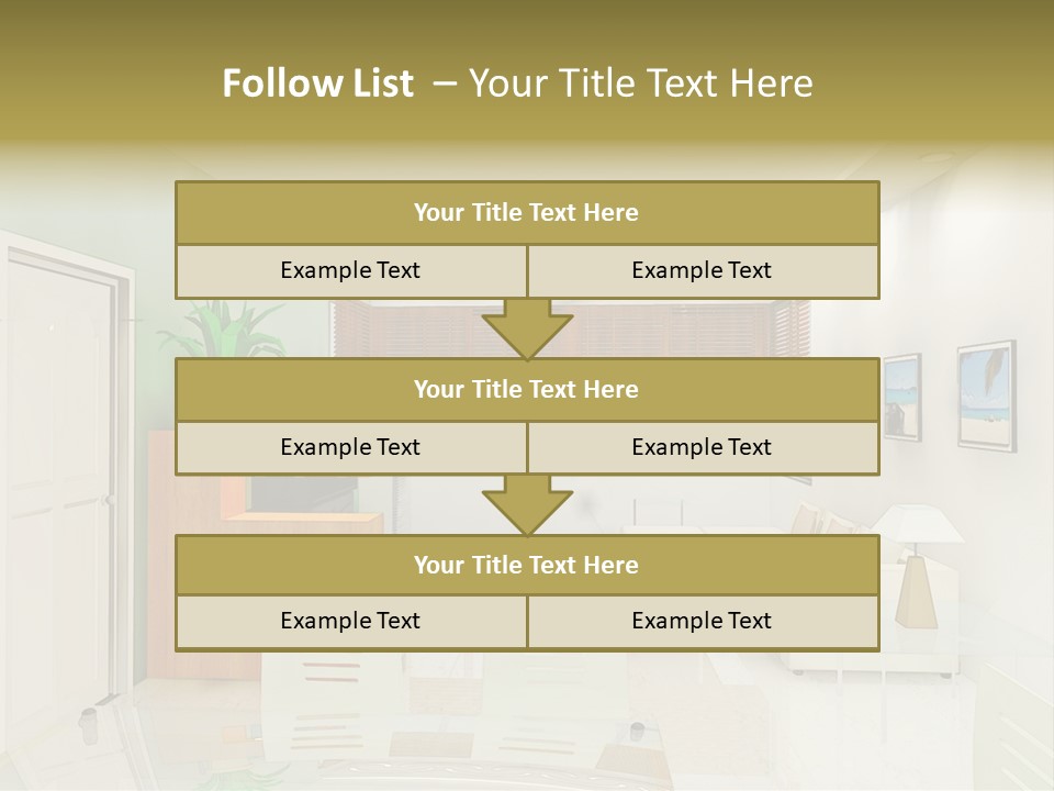 Fore Home Light PowerPoint Template