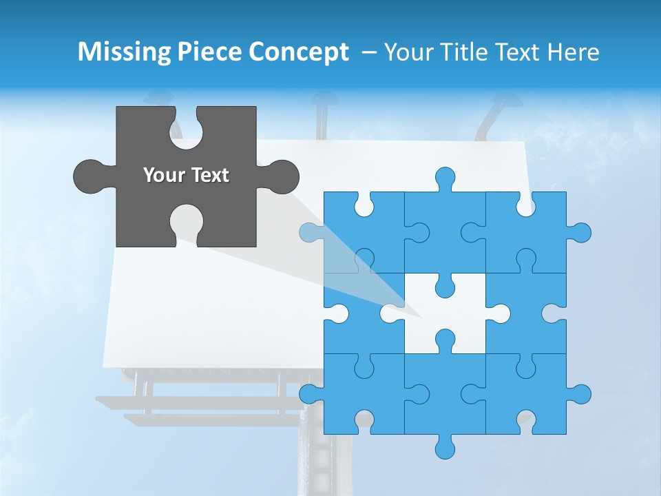 Display Panel Message PowerPoint Template