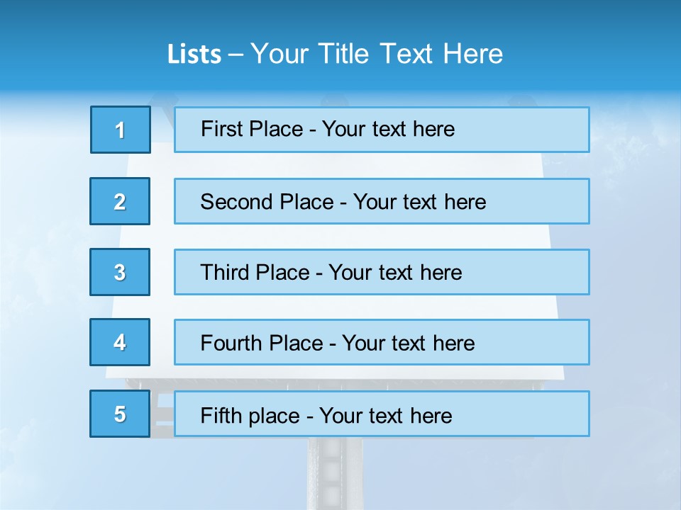 Display Panel Message PowerPoint Template