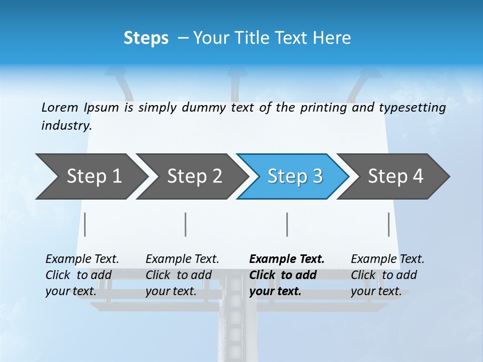 Display Panel Message PowerPoint Template