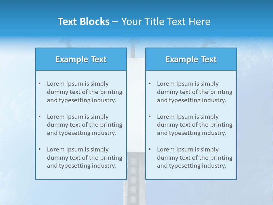 Display Panel Message PowerPoint Template