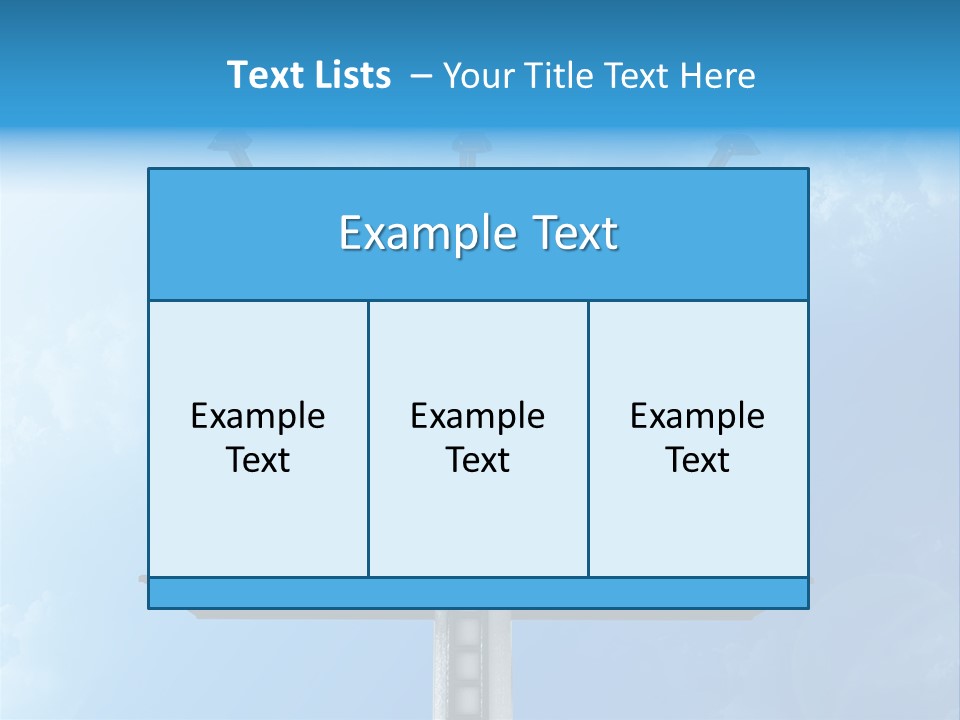Display Panel Message PowerPoint Template
