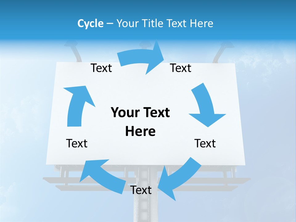 Display Panel Message PowerPoint Template