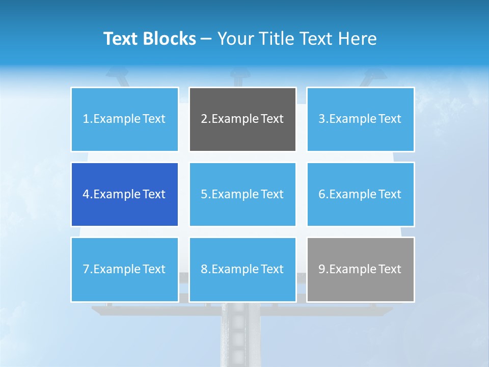 Display Panel Message PowerPoint Template