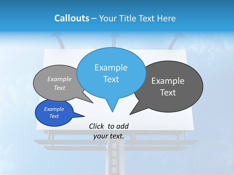 Display Panel Message PowerPoint Template
