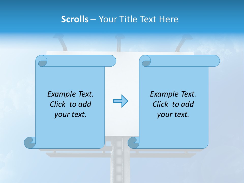 Display Panel Message PowerPoint Template
