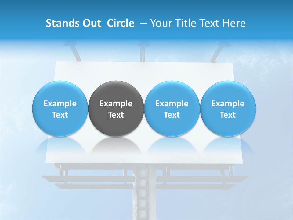 Display Panel Message PowerPoint Template