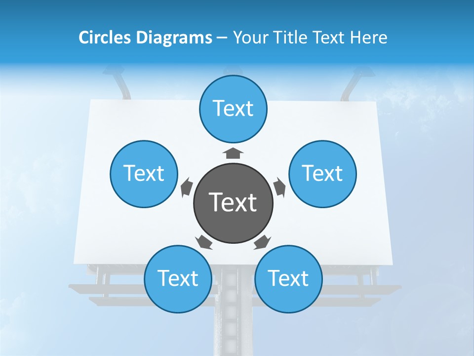 Display Panel Message PowerPoint Template