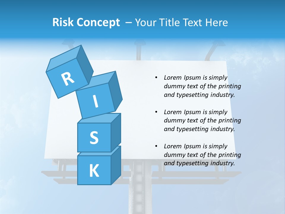 Display Panel Message PowerPoint Template
