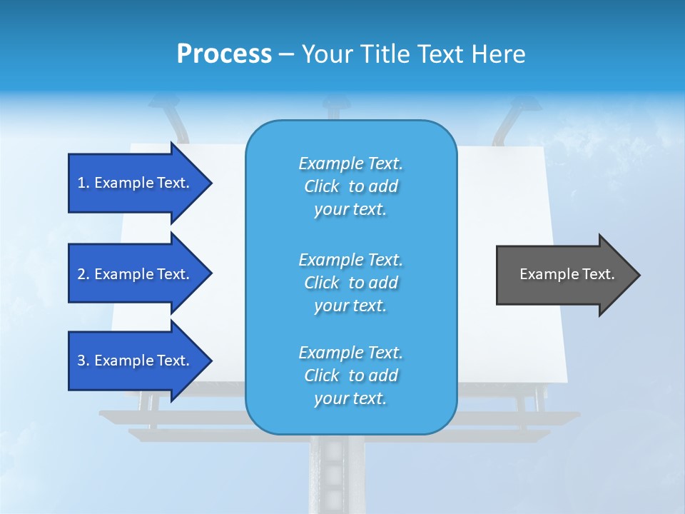 Display Panel Message PowerPoint Template