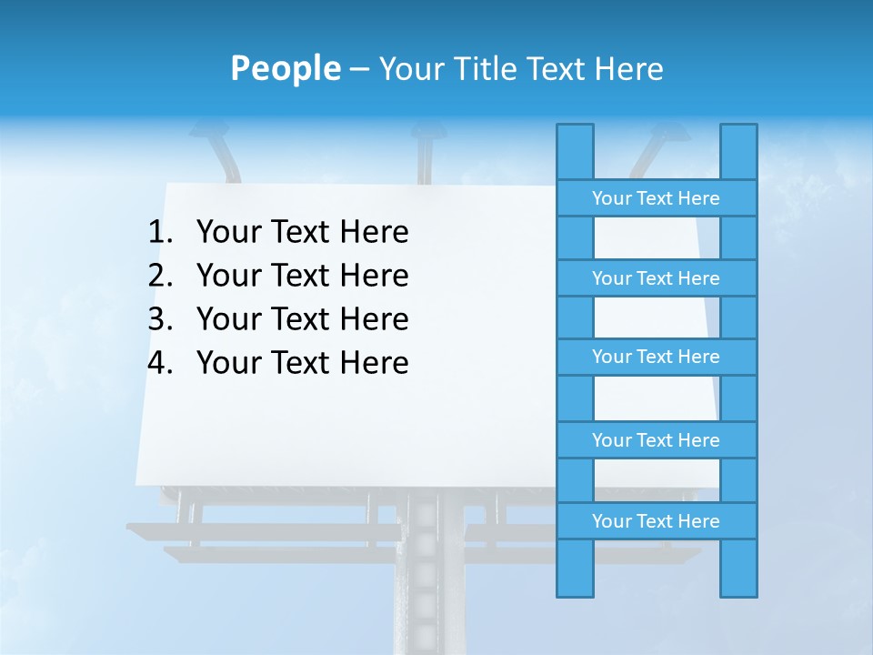 Display Panel Message PowerPoint Template