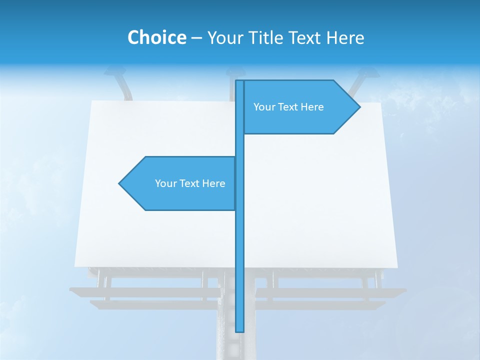 Display Panel Message PowerPoint Template