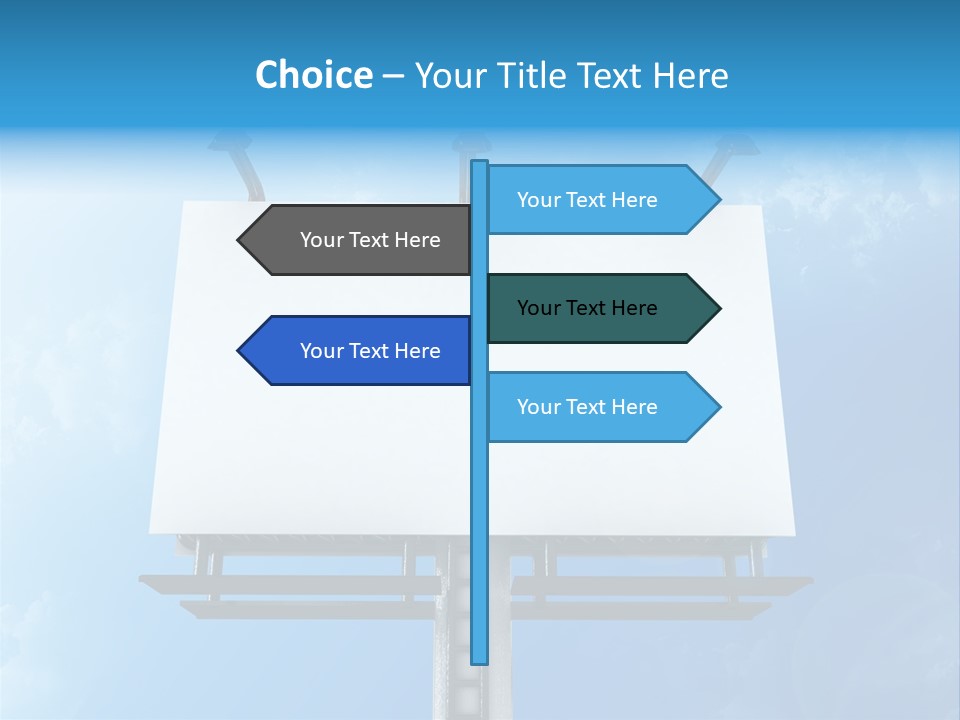 Display Panel Message PowerPoint Template