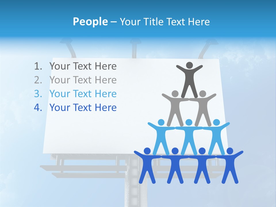 Display Panel Message PowerPoint Template