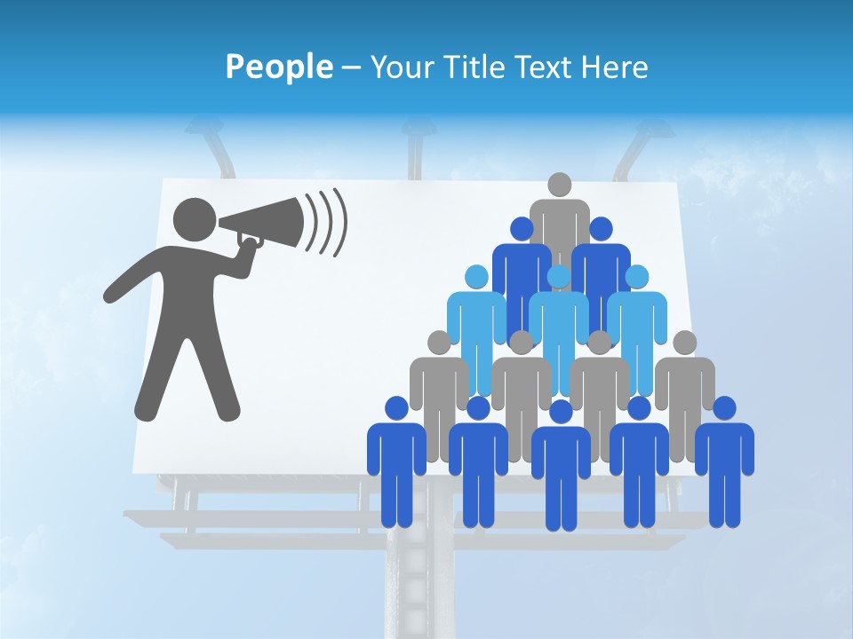 Display Panel Message PowerPoint Template