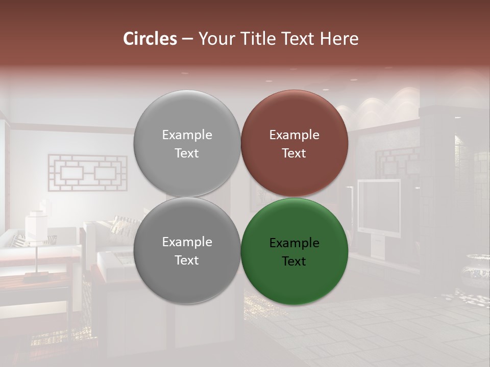 Abstract Anchorage Object PowerPoint Template