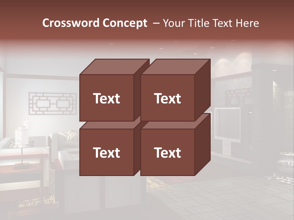 Abstract Anchorage Object PowerPoint Template