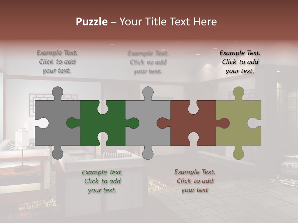 Abstract Anchorage Object PowerPoint Template