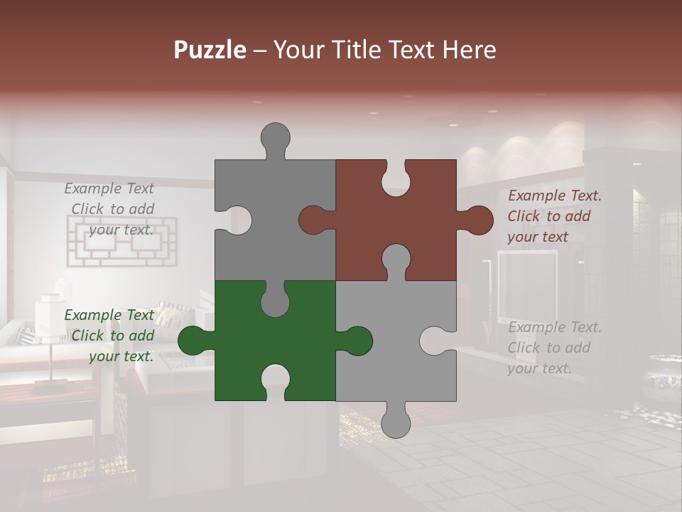 Abstract Anchorage Object PowerPoint Template