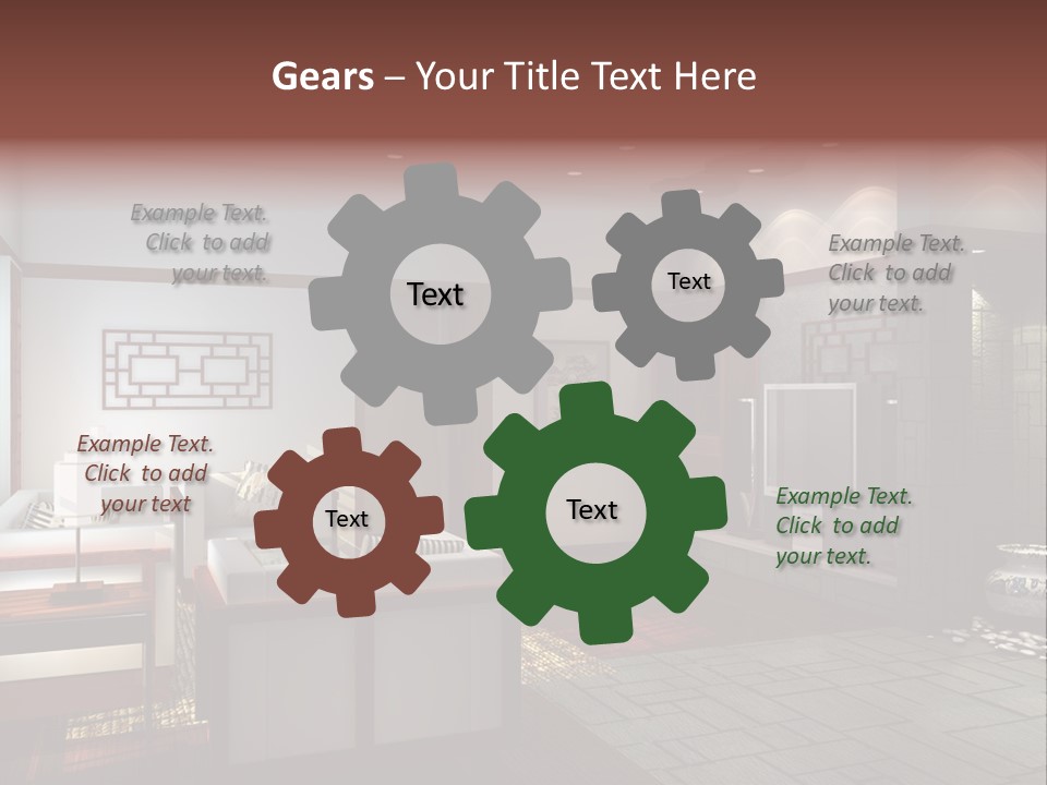 Abstract Anchorage Object PowerPoint Template
