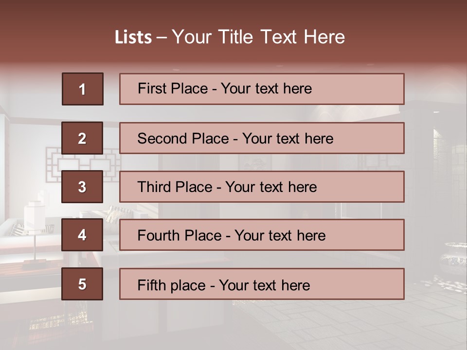 Abstract Anchorage Object PowerPoint Template