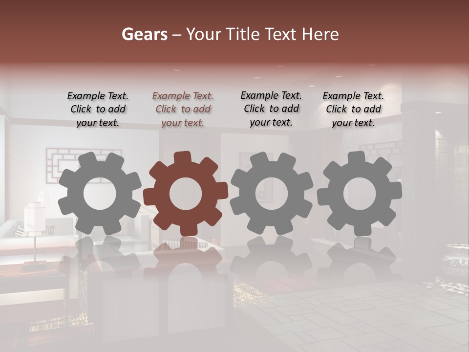 Abstract Anchorage Object PowerPoint Template