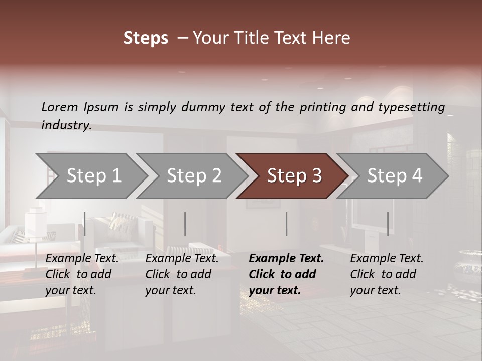 Abstract Anchorage Object PowerPoint Template