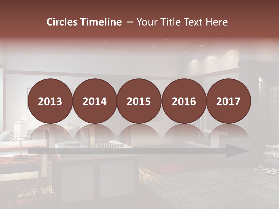 Abstract Anchorage Object PowerPoint Template