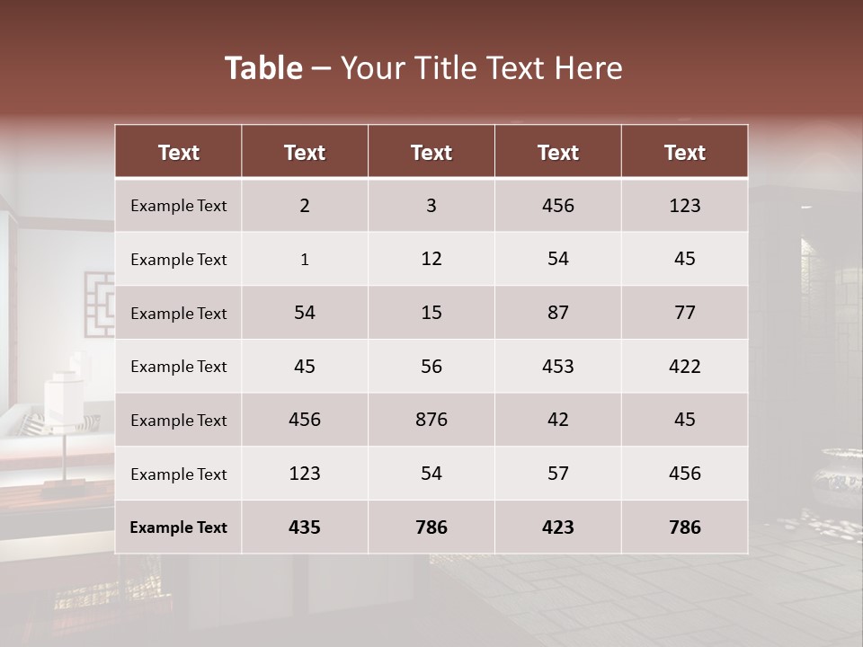 Abstract Anchorage Object PowerPoint Template