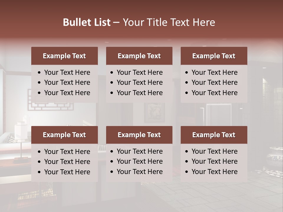 Abstract Anchorage Object PowerPoint Template
