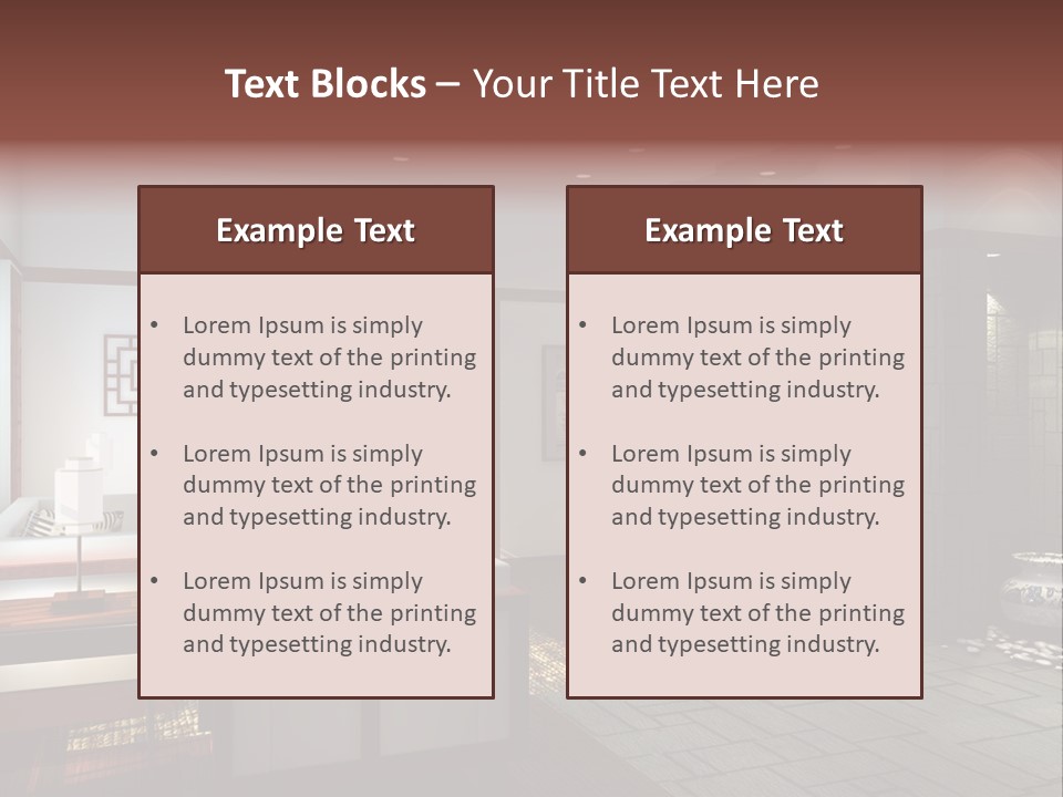Abstract Anchorage Object PowerPoint Template