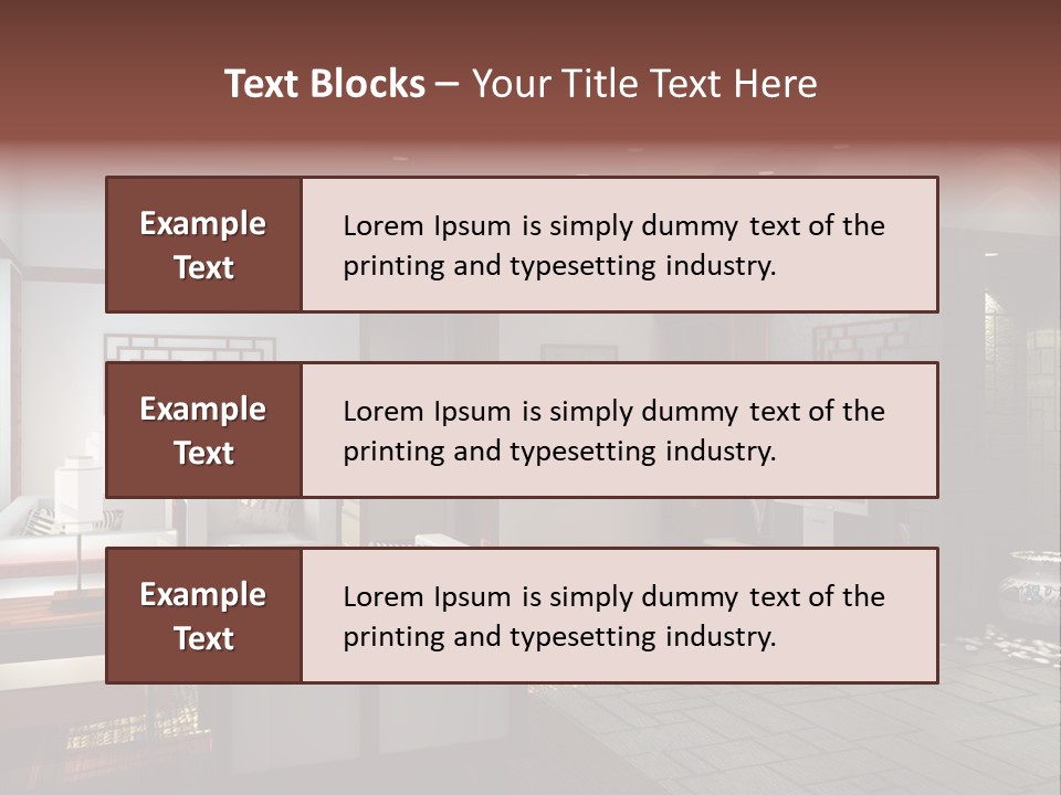 Abstract Anchorage Object PowerPoint Template