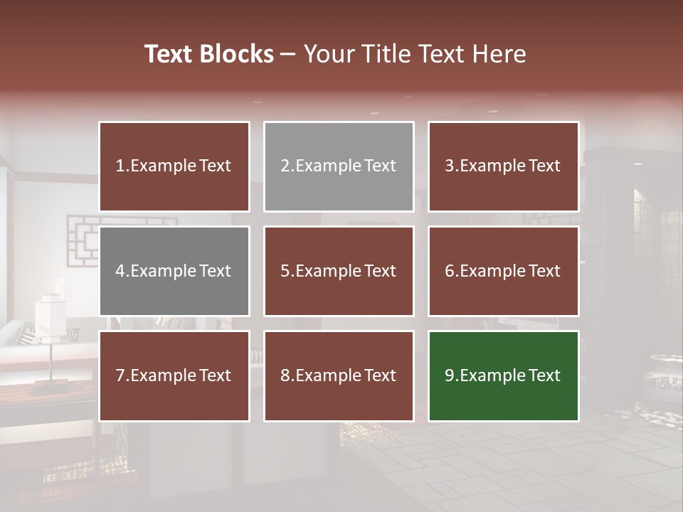 Abstract Anchorage Object PowerPoint Template