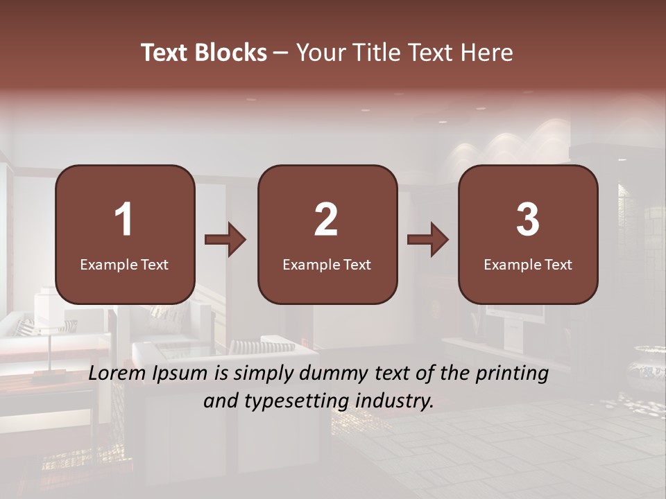 Abstract Anchorage Object PowerPoint Template