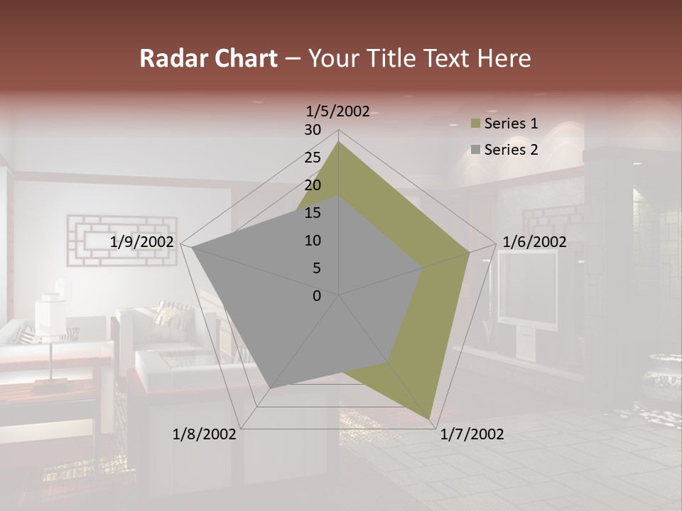 Abstract Anchorage Object PowerPoint Template