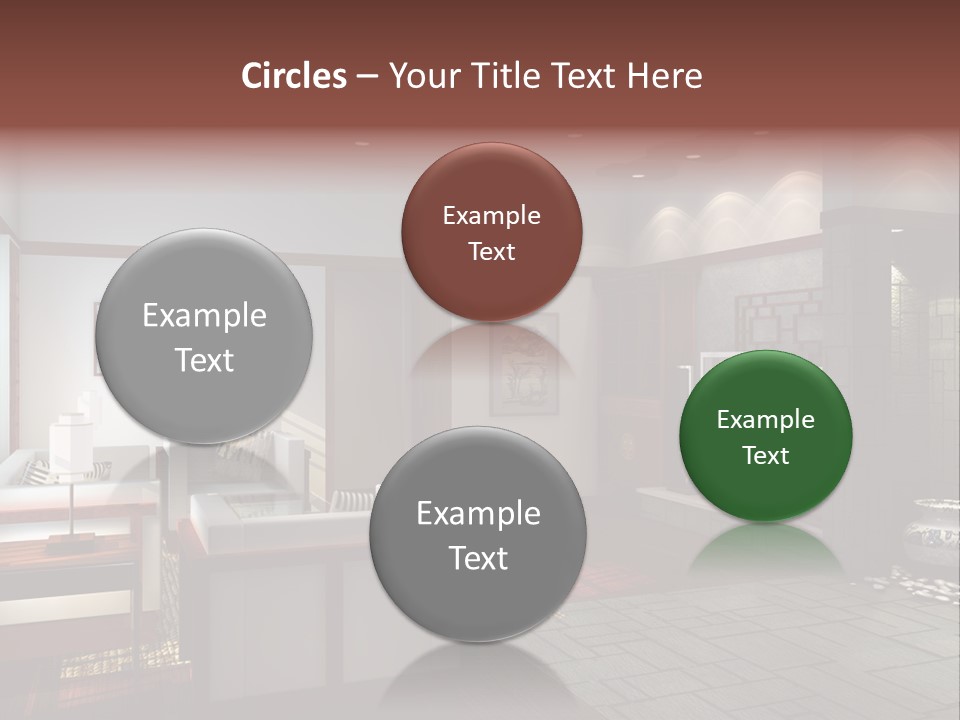 Abstract Anchorage Object PowerPoint Template