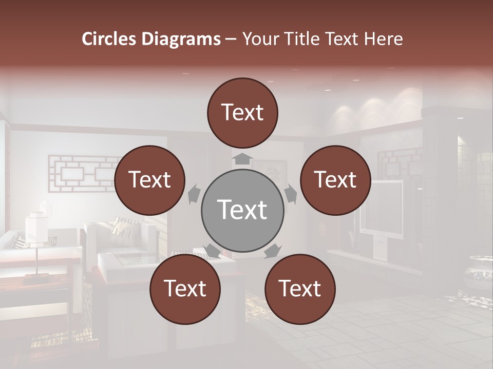 Abstract Anchorage Object PowerPoint Template