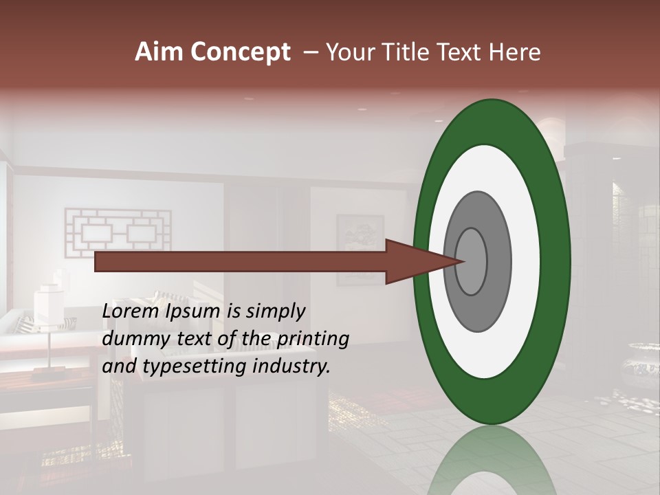 Abstract Anchorage Object PowerPoint Template
