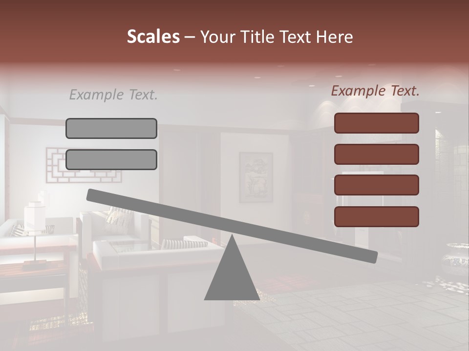 Abstract Anchorage Object PowerPoint Template