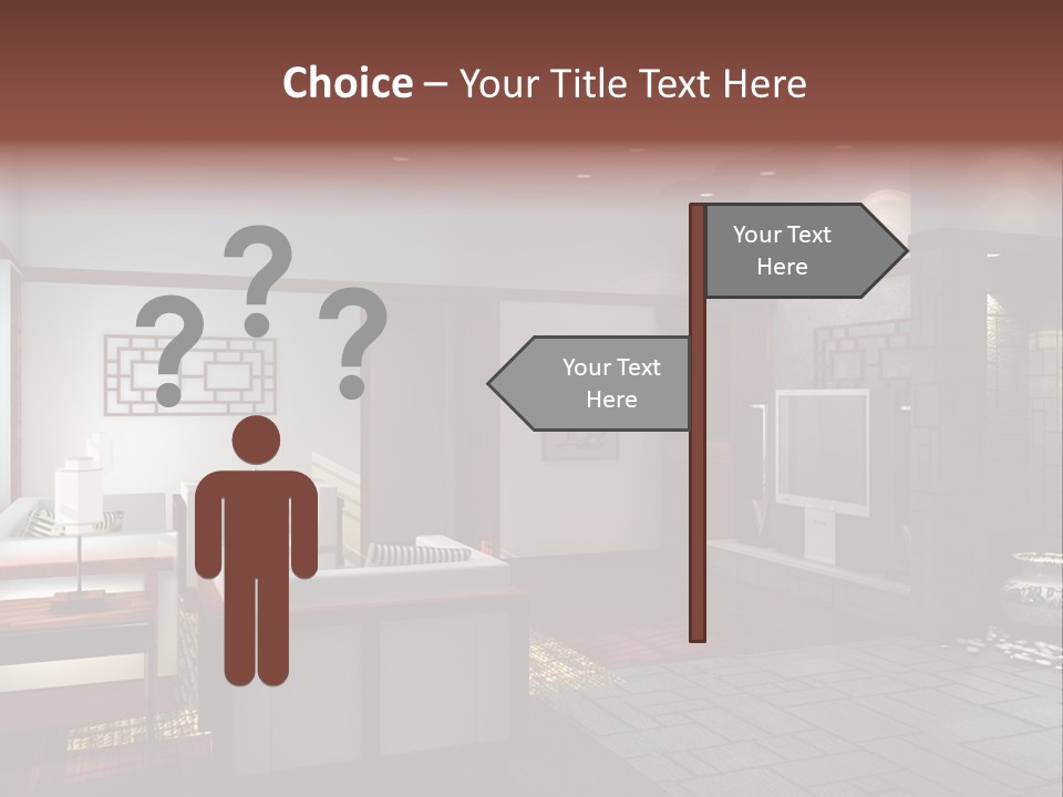Abstract Anchorage Object PowerPoint Template