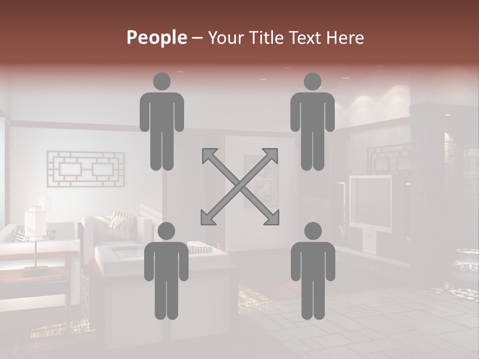 Abstract Anchorage Object PowerPoint Template